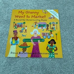 Blackstone my granny went to the market Vibrant Yellow Counting Rhyme Book